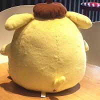 Muñeco De Peluche Sanrio Pompompurin De 40-50cm Tamaño Grande Suave Regalo Lindo Para Niños Decoración De Habitación - details 7