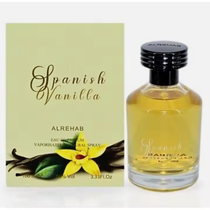 Spanish Vanilla – Perfume de Lujo para Mujer, 100ml – Aroma Dulce y Cremoso con Notas de Vainilla - 1
