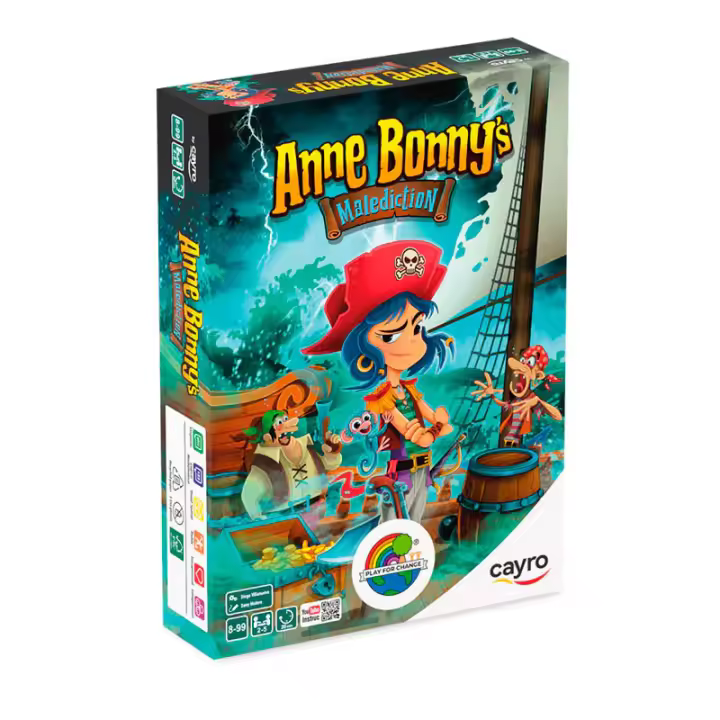 Anne Bonny's Malediction (Cayro) - Juego de Mesa de Engaño y Tesoros Pirata - 1