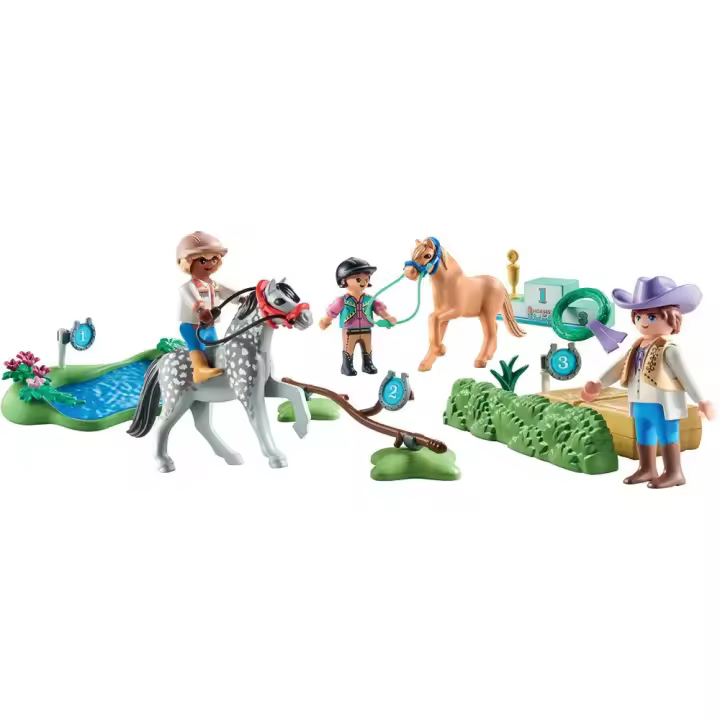 Playmobil Juego De Construcción De Torneos De Ponis - 1