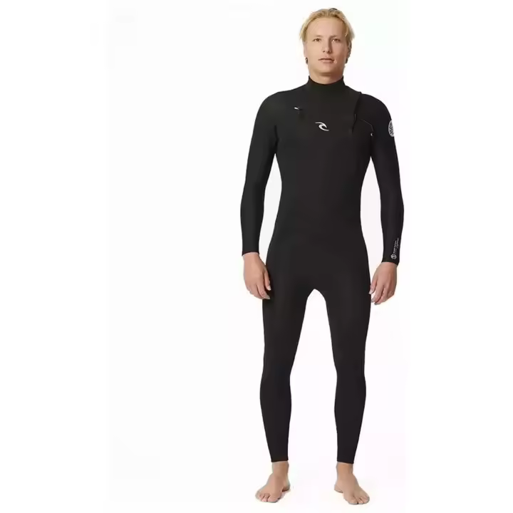 Neopreno De Surf Rip Curl Dawn Patrol Cremallera 3/2 Hombre Negro - 1