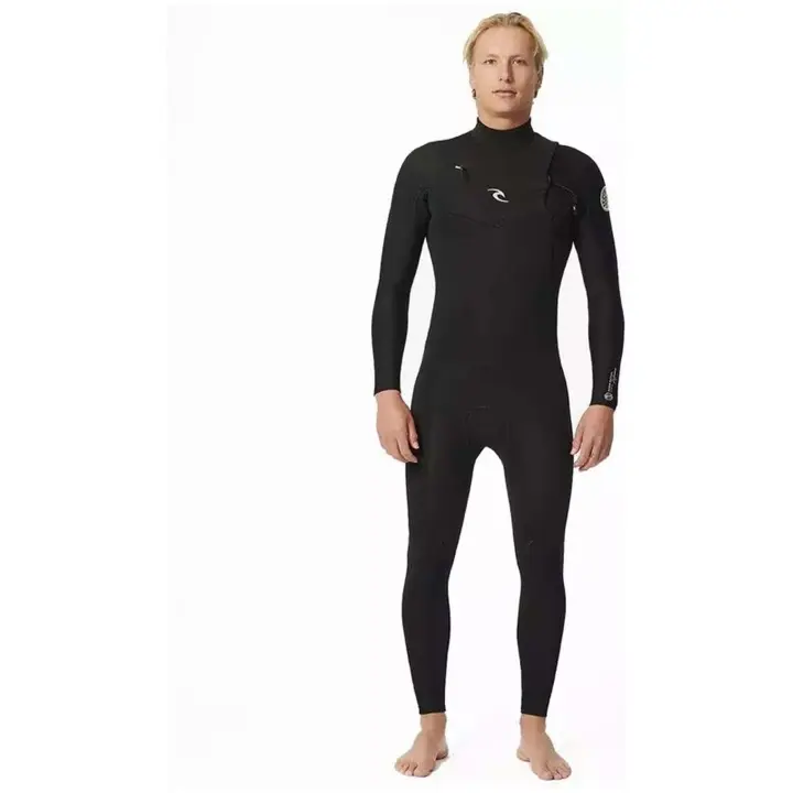 Neopreno De Surf Rip Curl Dawn Patrol Cremallera 3/2 Hombre Negro - 1