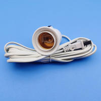Soporte De Bombilla Con Interruptor E27 2.5/4M Cable Plug-in Para Lámpara Colgante Estilo Americano Portátil Base De Luz 1PC - details 8