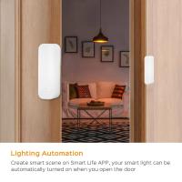 Sensor De Puerta Inteligente Tuya Zigbee Y Detector Magnético Para Ventanas Smart Life Sin Hub Necesario Para Sensor De Puerta Doméstica Wireless - details 8