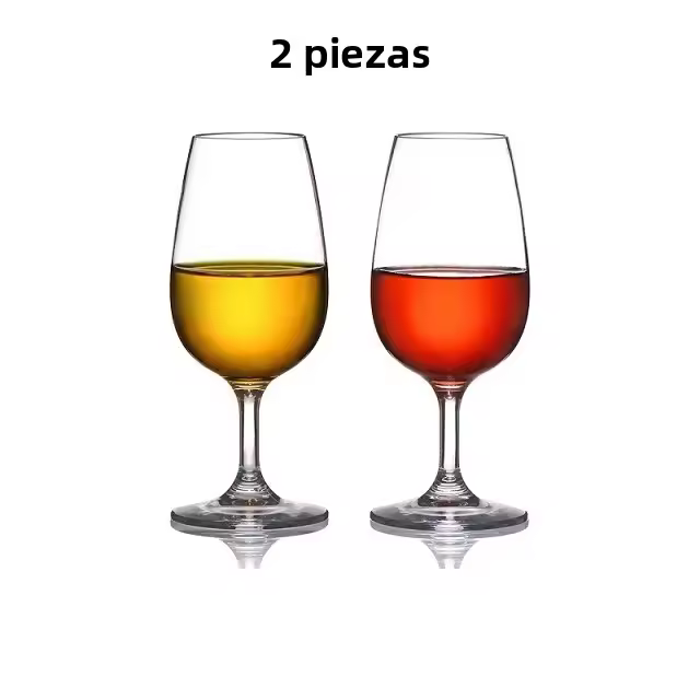 MICHLEY Vaso De Vino De Plástico Tritan Eco-amigable Inquebrantable Para Fiesta Familiar Y Bar 2/4 Piezas Transparentes Reutilizables - 1
