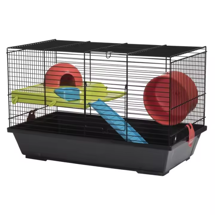 Voltrega - JAULA HAMSTERS 948 NEGRA "nuevo modelo" - 1