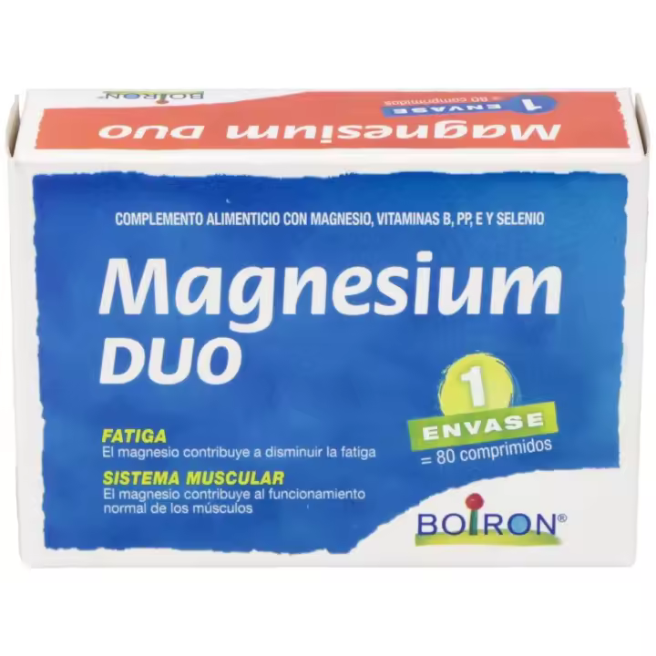 Boiron Magnesium Duo, 80 Comprimidos - 1