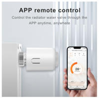 Termostato Inteligente Para Radiador Tuya Zigbee Thermostatic Radiator Valve Controlador De Temperatura Para Calefacción Del Hogar - details 1