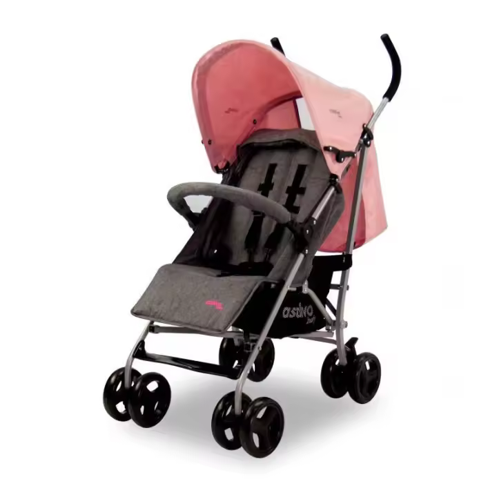 Asalvo Silla de Paseo Mombi Rosa - Práctica, Funcional y Cómoda para tus Paseos - 1