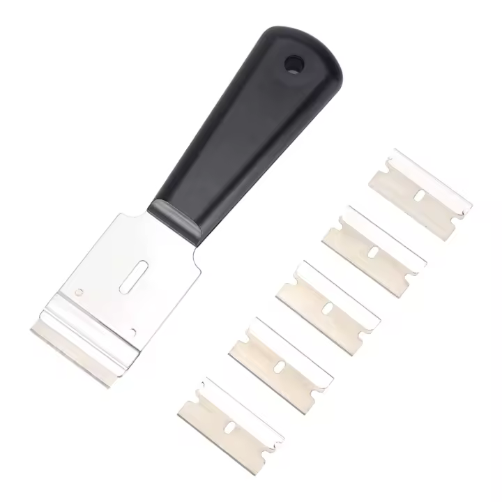 Cuchillo De Talla En Cuero QJH Con Hoja De Acero Y 5 Hojas Intercambiables Herramienta De Artesanía Para DIY Y Trimmings - 1