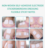 Parche De Electrodo Adhesivo Self Adhesive Para Masajeador Digital Tens 4*4cm Reemplazo De Parche De Nervio Non-woven - details 5