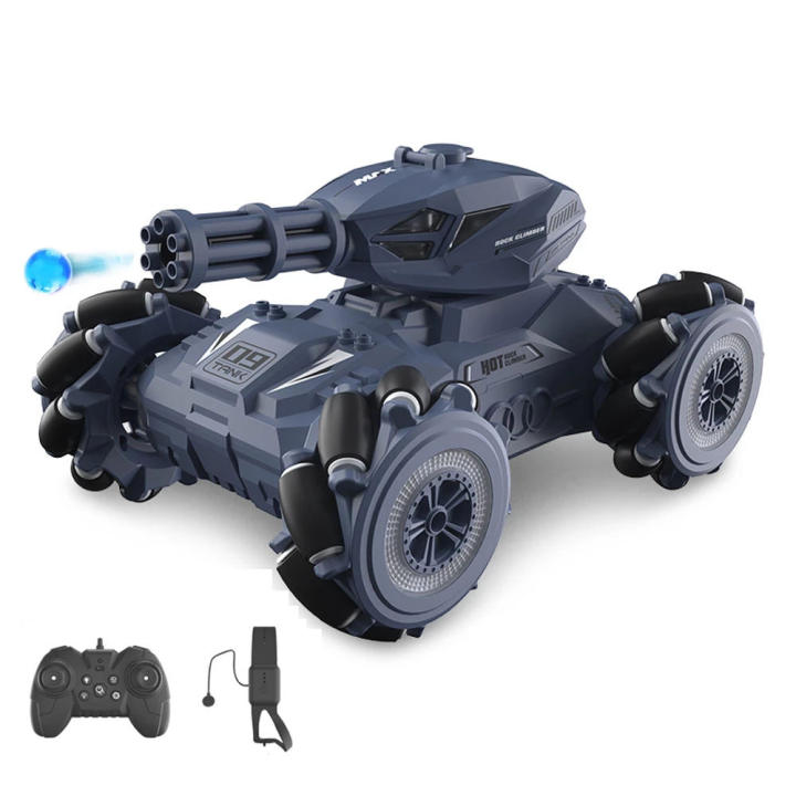 Camión RC Con Cámara FPV Suangrc – 2.4 GHz, Pantalla De 2.4″ En El Mando, 2 Velocidades (8.5/4.5 Km/h), Batería 600 MAh, Tarjeta 4 GB Incluida – Todo Terreno