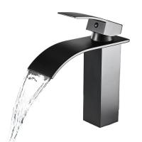 Grifo Lavabo Cascada Negro Maple Inoxidizable - details 0