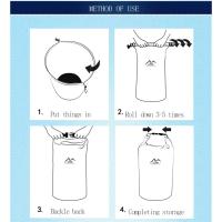 Bolsa Seca Impermeable Aolikes Para Natación Y Pesca En Río Bolsa Flotante De Deportes Acuáticos De Polyester 5L/10L/20L/40L/70L Disponibles En 4 Colores - details 5