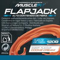 3 x FLAPJACK 120g - MuscleFit - Barritas de avena - proteína - barritas proteicas - MUSCLECULT - details 1