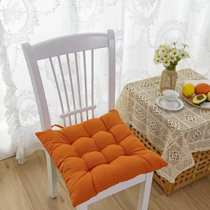 Cojín Silla jardín Cojín Silla Exterior Relleno de Algodón Cojín Decorativo de hogar 1PC 40X40CM - 1