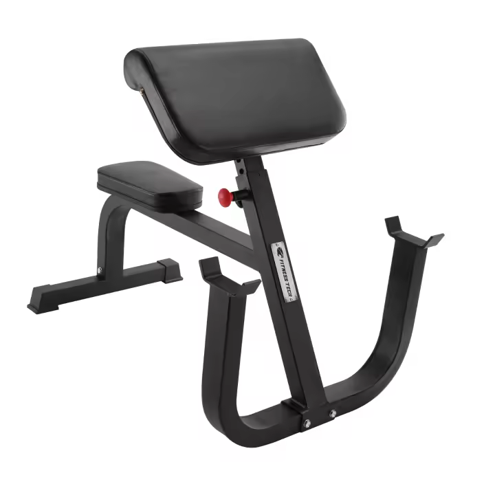 Fitness Tech Banco para bíceps predicador Bancos de ejercicio - 1