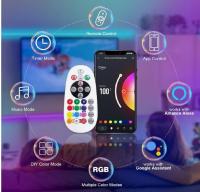 Tira de Neon 2m Bagzy LED RGB Wifi Smart LED Neon 220V Impermeabile IP65 - details 2