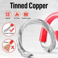 Banner - Cables de la Batería con terminales anillo 5AWG 16 mm2 SC16-10 30 cm