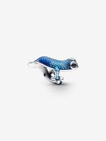 Pandora - Charm de Gecko Azul metálico - Plata de ley - details 0