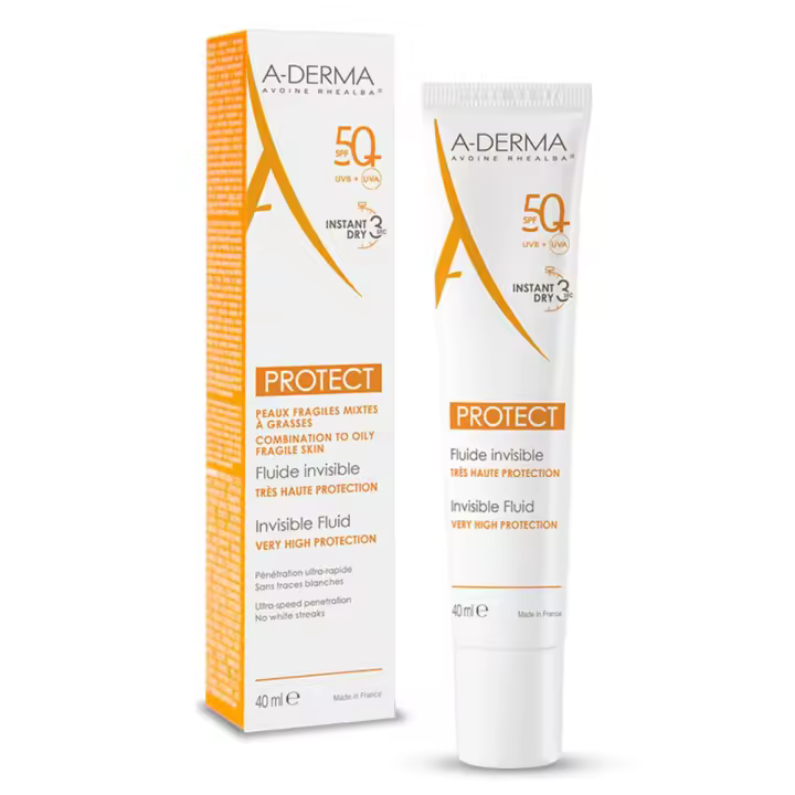 Aderma Protect Fluide Invisible Spf50+ 40 Ml - 1