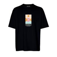 Jorlafayette 12255640 Tee Ss Crew Neck 1 Fst Ln Black de Jack & Jones - details 0