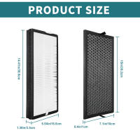 Kit De Filtro De Reemplazo Compatible Con Rowenta Intense Pure 4010 PU4015 PU4020 PU4025 Purificador De Aire Parte Número XD6074U0 XD6075 - details 0