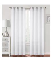 Cortina visillo doris 140x260cm.Decorar para el hogar, sala de estar y dormitorio, estilo americano, 100% poliester.1 panel. - details 0