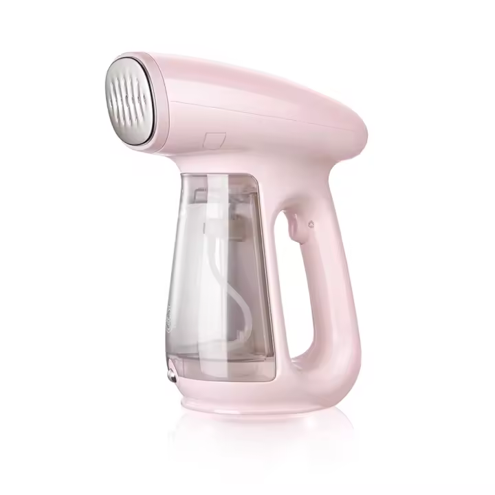 Máquina de planchar de ropa de mano, plancha Eléctrica Pequeña para el hogar, mini máquina de planchar a vapor, Aprendizaje antiescaldado, Rose - 1
