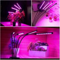 Lámpara LED de Cultivo de 4 cabecales, full Espectro, regulable, with temporizador para Plantas de Interior - details 3
