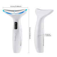 2025 Nuevo instrumento de belleza para el cuello, masajeador de microcorriente EMS para rostro y cuello, iluminación facial, instrumento de belleza para el cuidado de la piel. - details 16