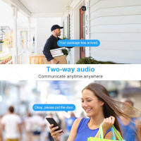 Cámara De Seguridad Tuya 4MP Bullet Exterior WiFi 2.4G/5G Monitoreo CCTV Video Inteligente Compatible Con Alexa Google - details 9