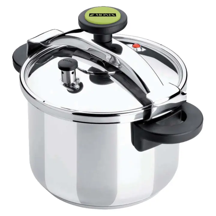 Olla a Presión Monix Classica de Acero Inoxidable 10 L - 1