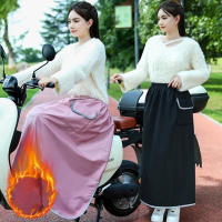 Cubierta De Pierna Para Motocicleta Impermeable Y Antigolpes Funda Caliente Invierno Para Scooters Motos Y Coches - details 0