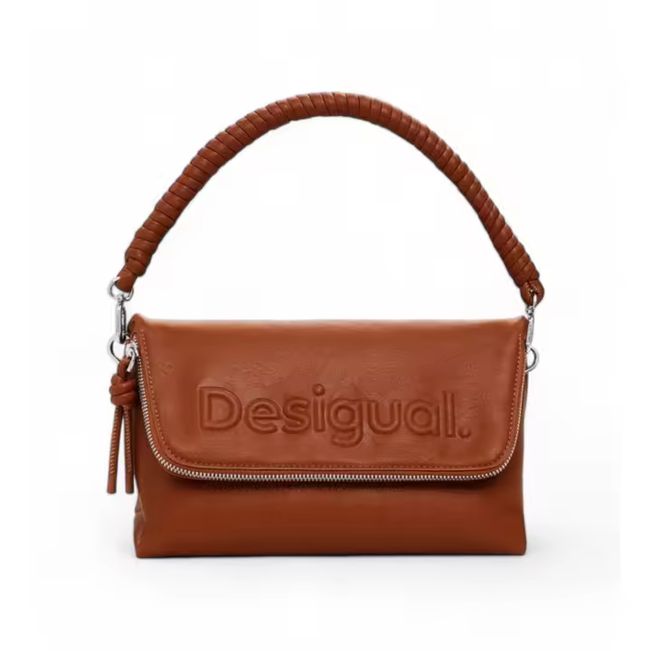 Desigual | Mujer | Bolso bandolera mini marrón - 1