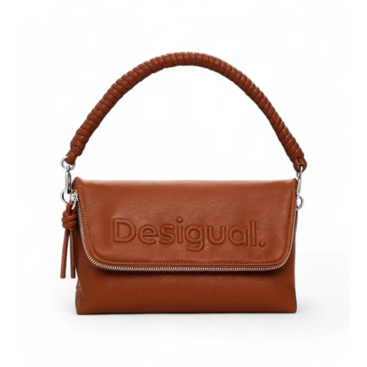 Desigual | Mujer | Bolso bandolera mini marrón - 1