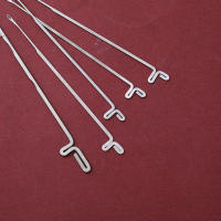 MIUSIE 10pcs/set Agujas Para Tejer Y Perlas De Crochet Herramientas De Tejer En Casa Con Lengüeta Herramientas De Coser De Acero Inoxidable - details 4