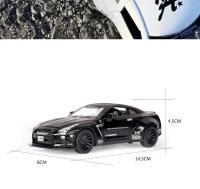 Coche De Deportes Nissan GTR De 1:32 En Escala Metálico Con Sonido Y Luz Vehículo De Juguete Colección Regalo Para Niños A297 - details 19