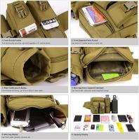 Bolsa de faja táctica Molle System Fanny Pack impermeable con Bolsa para botella de Agua para Exterior - details 3