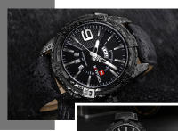 Reloj De Pulsera De Cuarzo NAVIFORCE Militar Deportivo Para Hombres Con Mostrador De Fecha Y Luz Táctil Resistente Al Agua De Cuero Reloj De Moda Casual - details 14