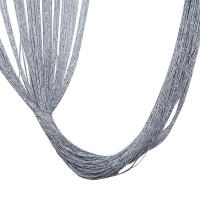 Cortina De Cristal De Lujo Con Línea De Flash Y Borlas Cadena De Tules Divisor De Puerta Para Ventana Decoración Del Hogar Moderno 100% Poliéster - details 8