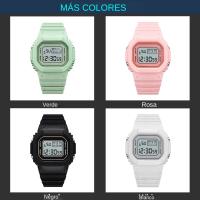 Reloj Digital LED Para Hombre Y Mujer Resistente Al Choque Pantalla Digital De Silicona Impermeable Deportivo Con Fecha - details 8
