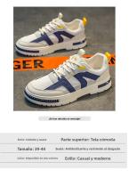 Zapatos De Deporte Para Hombre Con Malla Transpirable Plataforma Antideslizante Resistente Al Desgaste Para Senderismo Casuales De Otoño Zapatos Trend - details 2
