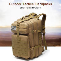 Mochila Táctica Para Hiking Grande Capacidad Camuflaje Para Hombres Viaje Exterior Mochila Táctica De Viaje Con Sistema De Alivio De Peso - details 2