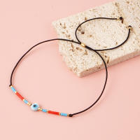 Pulsera Go2boho Con Ojos Maléficos Y Cuentas Minimalista Protección Suerte Hecha a Mano Bohemia Ajustable Para Hombres Y Mujeres Joyería De Moda Hawái - details 2