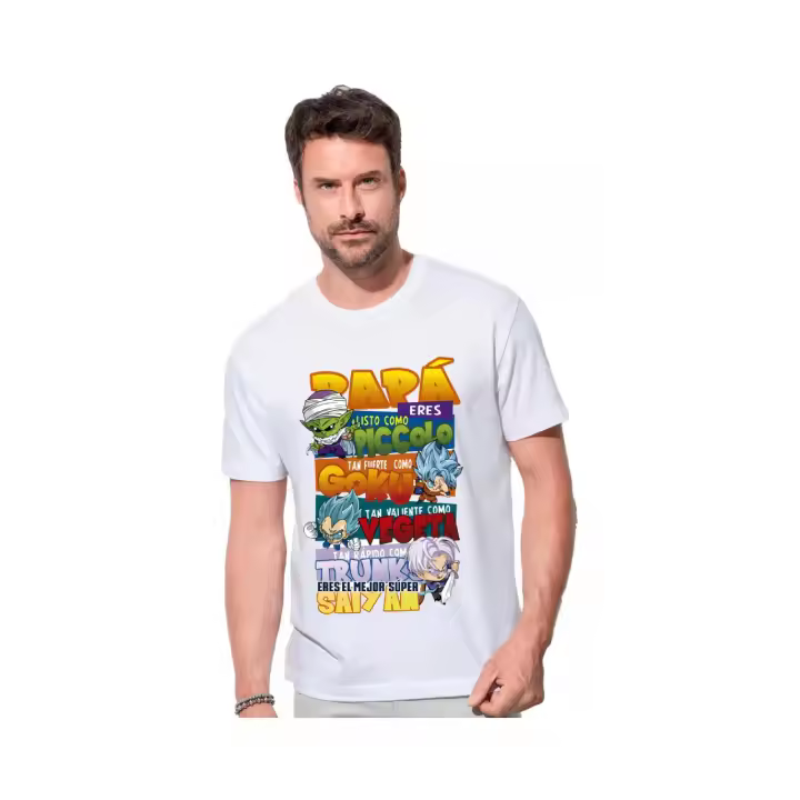 Camiseta Papá Eres Listo Como Piccolo - Diseño Exclusivo - 1