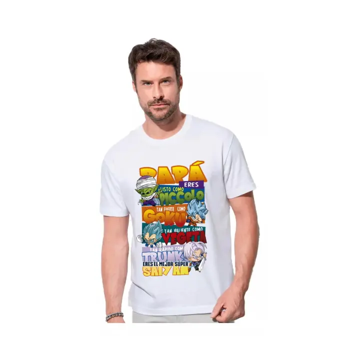 Camiseta Papá Eres Listo Como Piccolo - Diseño Exclusivo - 1