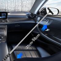 Limpia Espejo Retrovisor De Acero Inoxidable Limpia Vidrio Despega Niebla Cuchilla De Limpieza Para Coche Telescópica - details 1