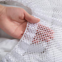 Bolsa De Ropa Con Cierre De Cordón Para Lavandería Organizador De Ropa Sucia En Malla Bolsa De Lavado Coarse Net Estilo Moderno Material Poliéster - details 15