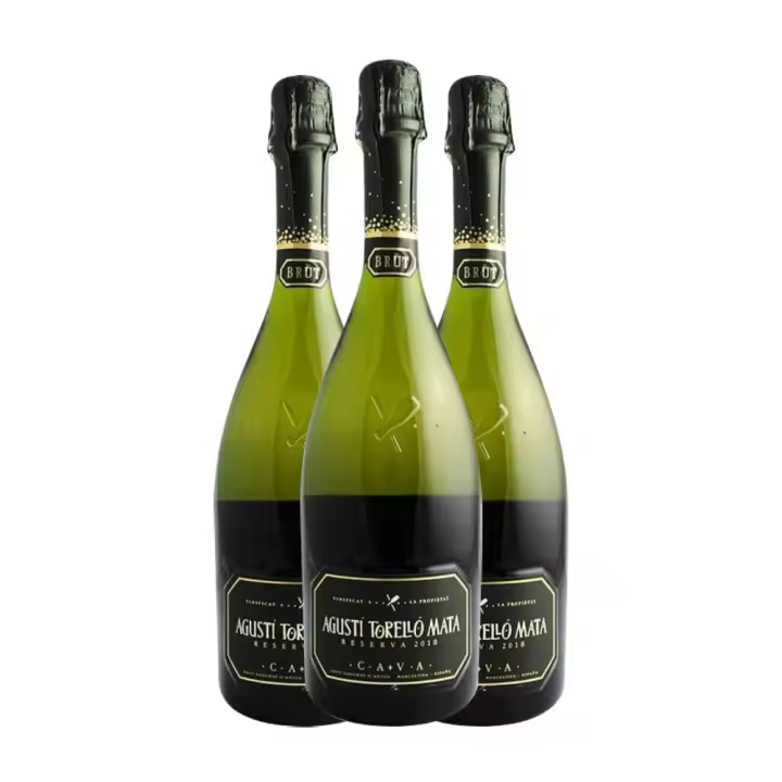 Cava Brut Reserva Agustí Torelló Mata 75 cl pack de 3 botellas - 1